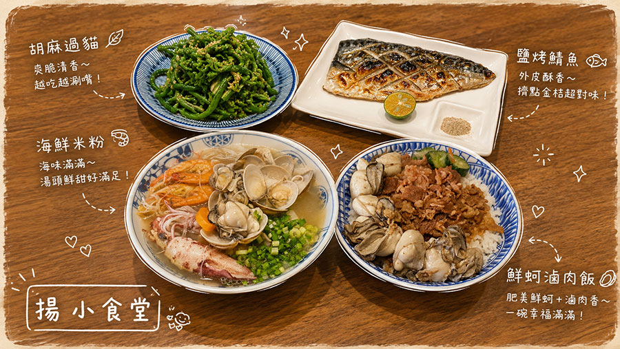 zhonghe-xinsheng-street-lunch-3 揚 小食堂:招牌有夠低調,但一端上桌會痛風(Google 評價:4.5星)