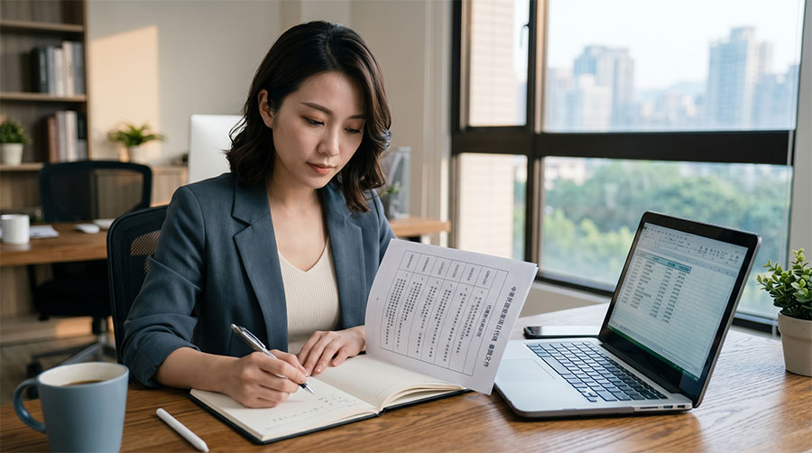 創業者審閱營業項目代碼