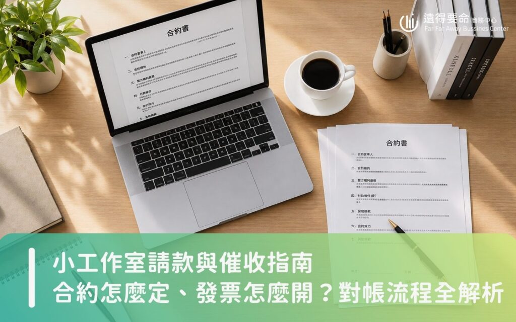 小工作室與自由工作者專用的接案合約與請款單範例情境