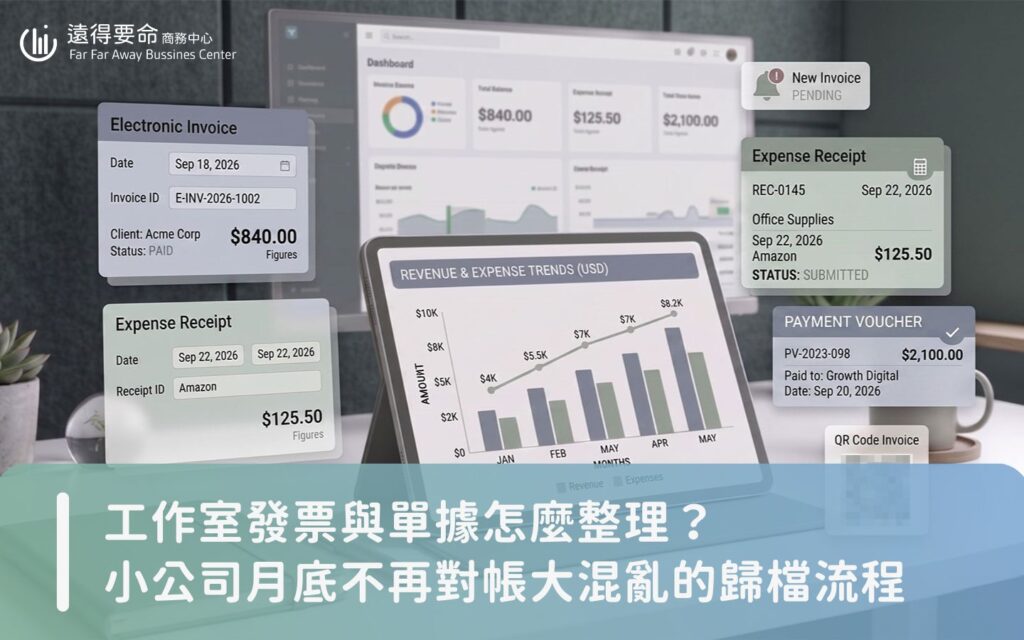 小公司與工作室的高效數位化發票整理流程