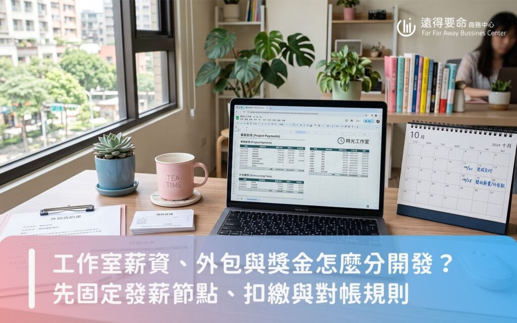小型工作室薪資與外包付款管理桌面與辦公情境