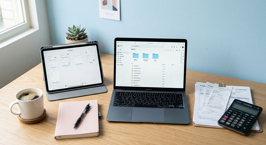 cloud-accounting-workflow-and-security 工作室委外記帳的雲端憑證整理與權限交接流程
